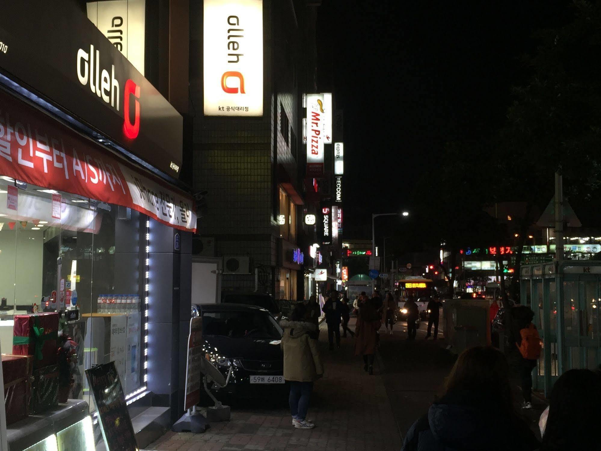 Backpackers In Jeju City Center Экстерьер фото